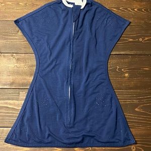 Classic Navy Zipadee-Zip Swaddle Transition